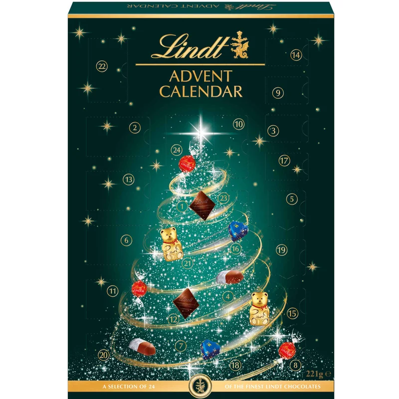 Calendário do Advento de Chocolate Lindt