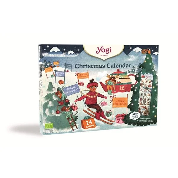 Calendário de Advento com Infusões Bio — Yogi Tea