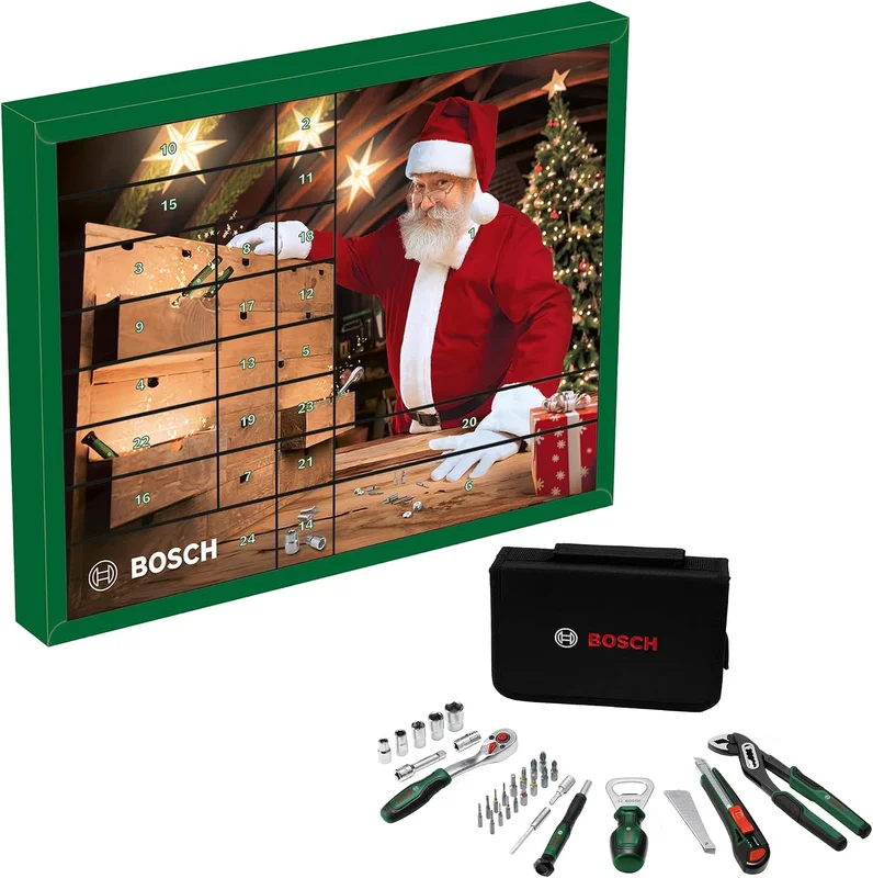 Bosch — Calendário de Advento 2026, 44 peças